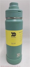 24oz Stainless Steel Vacuum Insulated Water Bottle Soft Green READ DESCRIPTION