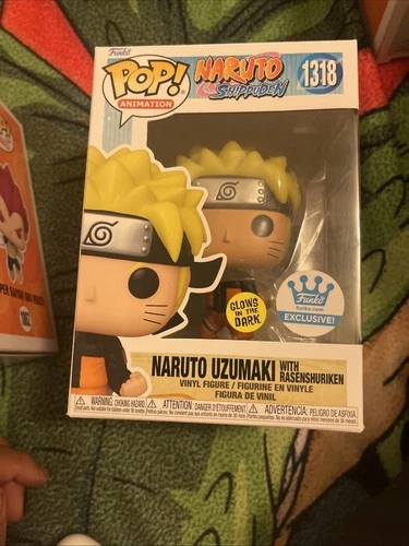 Funko Pop! Animation: Naruto Uzumaki #1318 -Glow in The Dark Shop Exclusive