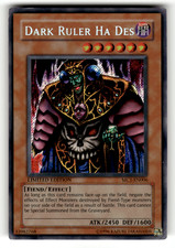 Dark Ruler Ha Des MC1-EN006 Limited Secret Rare Master Collection Volume 1 LP