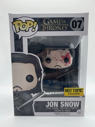 Funko Pop! Vinyl: Game of Thrones - Jon Snow #07 Hot Topic Exclusive Figure
