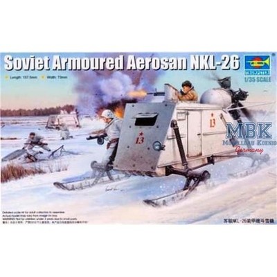 TRUMPETER TRU02321 Soviet NKL-26 Armoured Aerosan