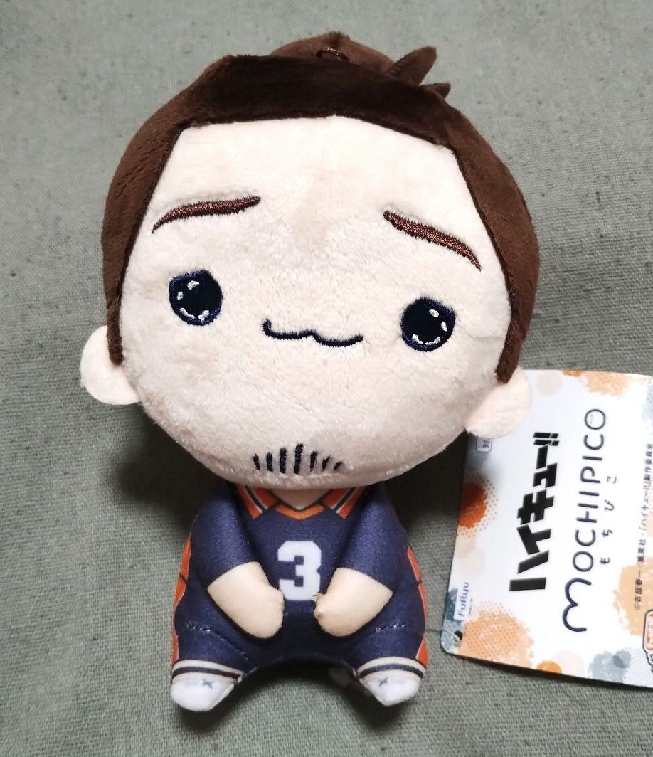 ¡¡Haikyu!! Peluche Mochipiko Azumane Asahi de Japón Nuevo 15cm