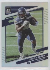 2021 Panini Donruss Optic Holo Prizm Chris Carson #198 i2k