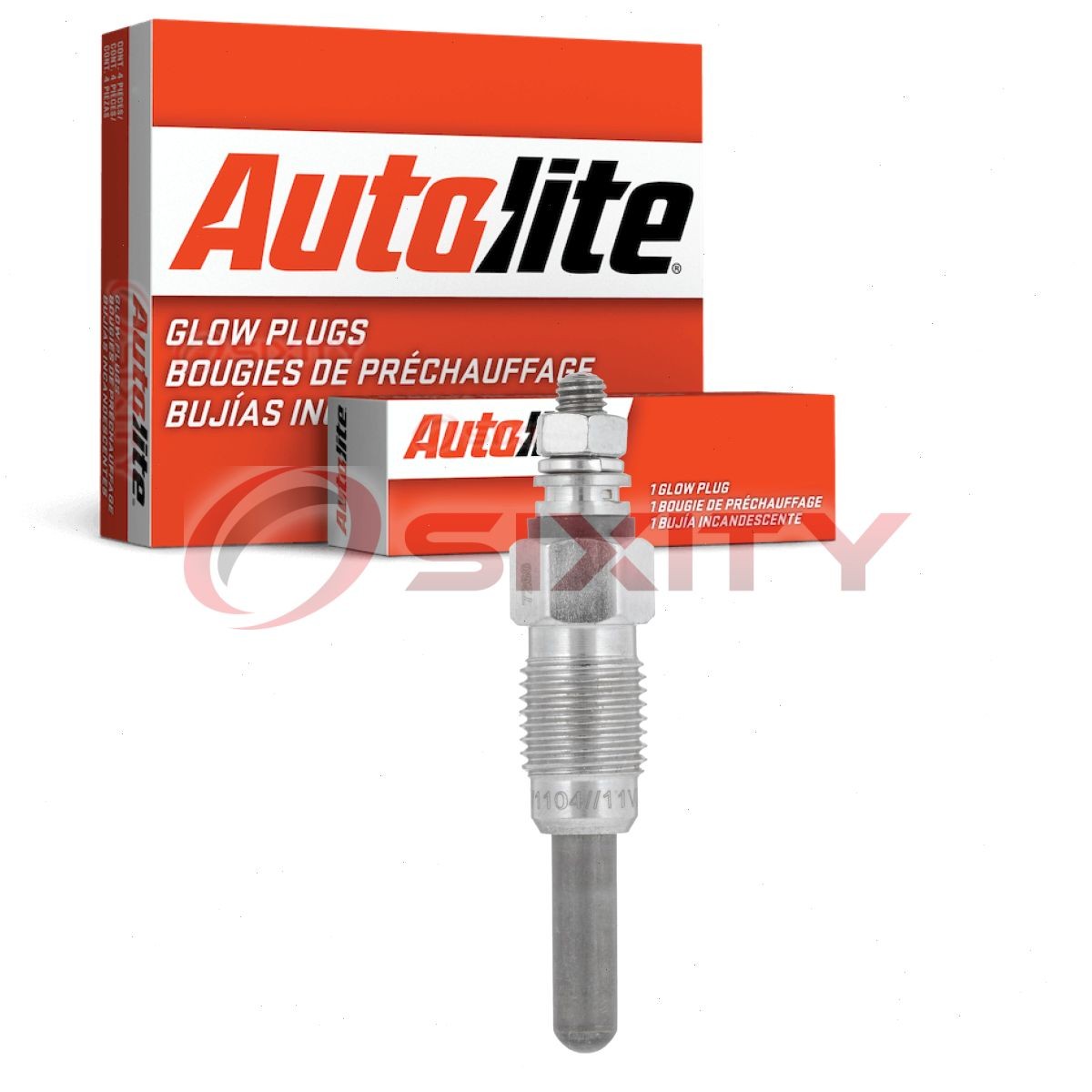 Autolite 1104 Diesel Glow Plug for 3704 31G 169 1260 Ignition Cylinder kp