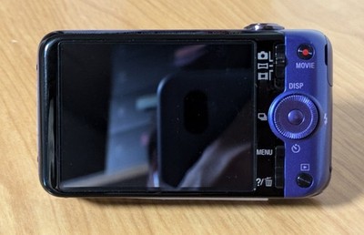 SONY DSC-WX7 Cyber Shot Digital Camera Blue 16.2MP 5X Japanese