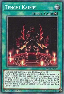 Tenchi Kaimei PHHY-EN065 YuGiOh Photon Hypernova 1ST EDITION