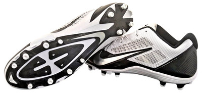 Nike Alpha Pro Low TD Football Cleats White/Black/Silver Men s Size 15 - NEW