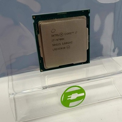 Intel Core i7-9700K 3.60GHz 8 Core SRG15 8 Thread LGA 1151