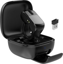 Air Finger Ring Mouse with a Touchpad,Bluetooth/Wireless Scroller for Pc/Ios/And