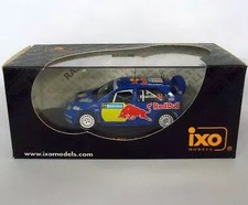 Diecast Miniature Car 1/43 Skoda Fabia WRC 2005 Rally Sweden #11 Blue Yellow