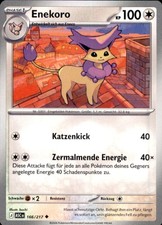 166/217 - Enekoro - Uncommon - Erhabene Helden Pokemon