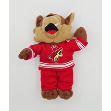 NHL Phoenix Coyotes Howler Mascot Plush Stuffed Animal Red Jersey 96 7 inch