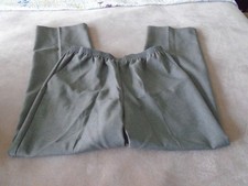 Alfred Dunner Classic Pull On Pants Women's 12P Lt. Gray Pockets High Rise EUC
