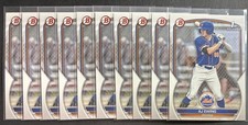 (10) 2023 AJ EWING 1st Bowman Draft Rookie RC #BD-152 New York Mets