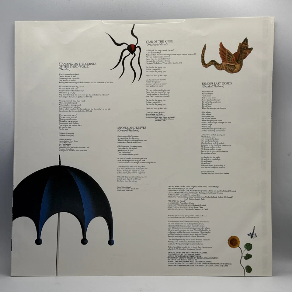 Tears For Fears - The Seeds Of Love - 1989 UK 1st Press (EX) HYPE Sticker - Image 3 of 4