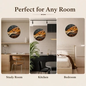Wooden Wall Clock 25cm