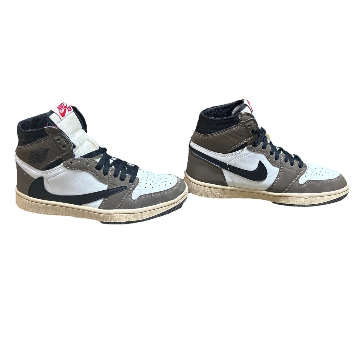 Nike Air Jordan 1 High OG Travis Scott Cactus Jack Brown/White