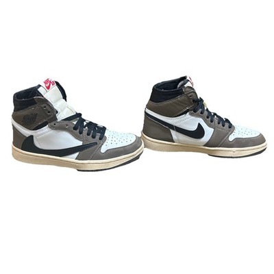 最安値 NIKE×TRAVISSCOTTAirJordan1 RetroHigh Nike Air Jordan 1 High OG Travis Scott Cactus Jack Brown/White