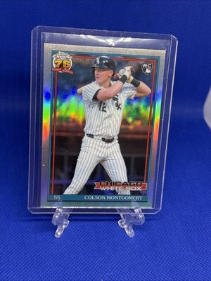 Topps 2026 Chrome Flagship 75 Years Colson Montgomery RC #91CB-16 White Sox 