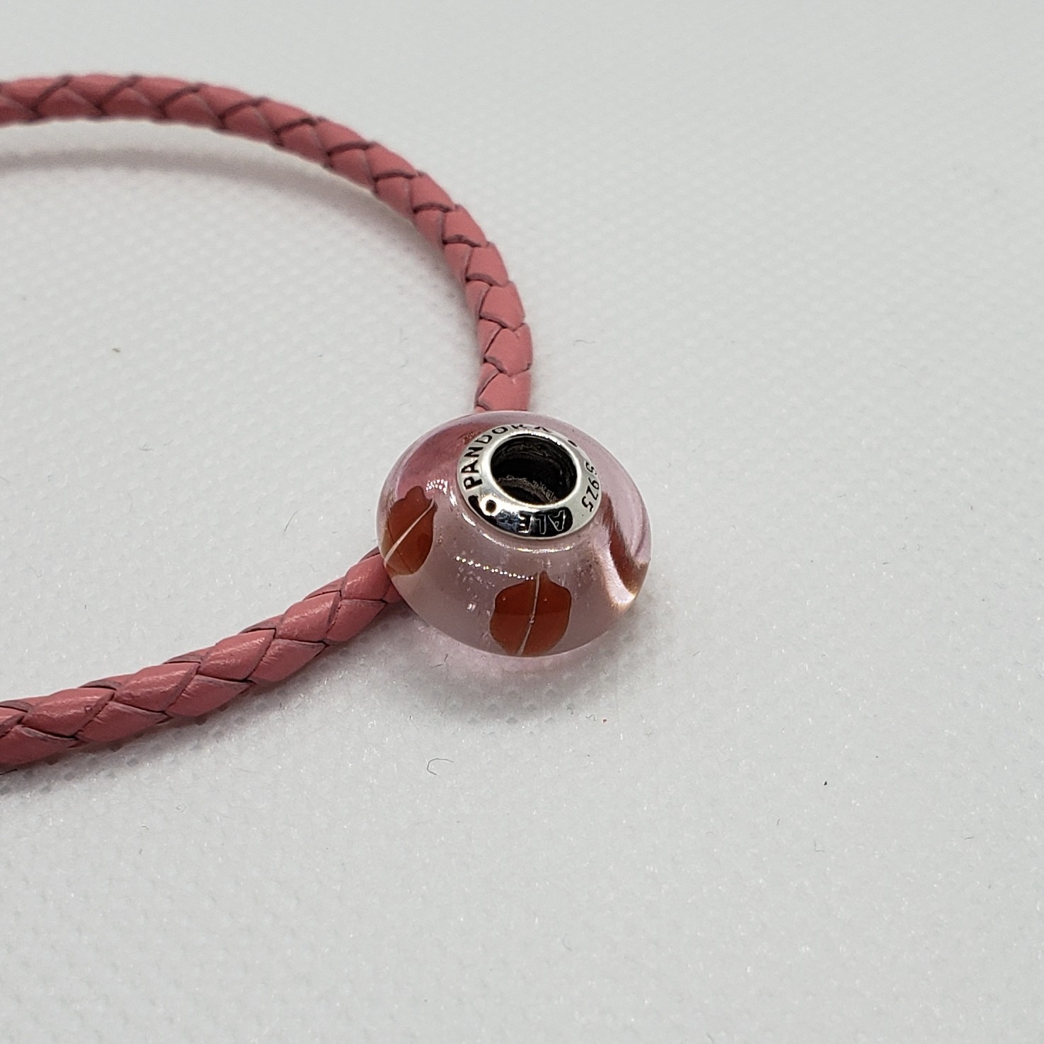 Pandora Kisses All Around Murano Glass Charm