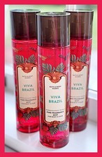 Bath  Body Works Viva Brazil 8 fl oz Fine Fragrance Mist Spray x3