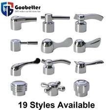 Tap Handles Replacement Kitchen Bathroom Sink Faucet Switch 19 Styles Available