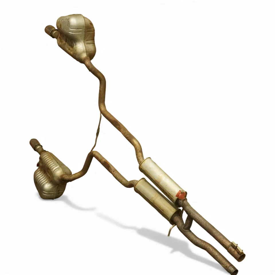 2006-2008 Audi A6 C6 3.2L Exhaust Muffler Silencer Resonator Pipe Left Right Oem Foto 3 de 4