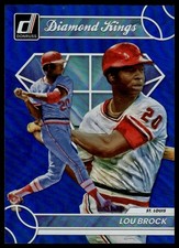 2023 Donruss Lou Brock #19 Holo Blue