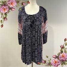 AEO long sleeve loose fit mini dress size small