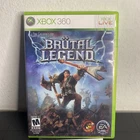 Brutal Legend Microsoft Xbox 360 2009 Compete in Box CIB Clean Disc Tested