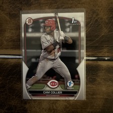 2023 Bowman 1st Edition Cam Collier #BPPF-125 Reds