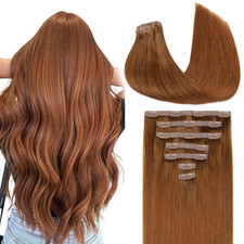 Clip in Hair Extensions Real Human Hair, Remy Human Hair Extensions Clip Ins for