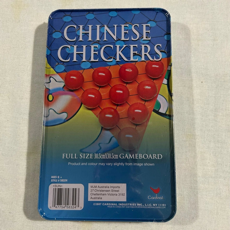 Jogo de damas chinesas novo em folha 2007 - Imagem 2 de 4