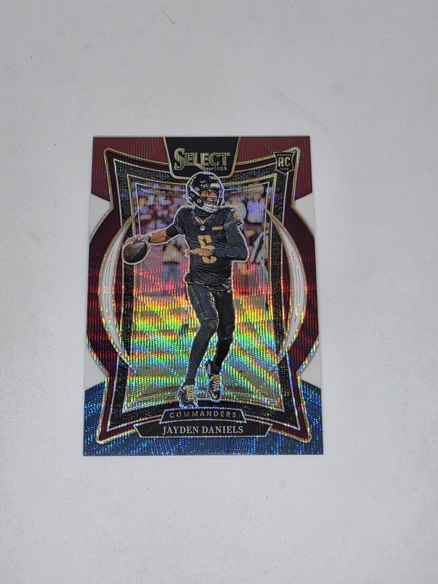 2024 Select Jayden Daniels Rookie Tri-Color Prizm Concourse