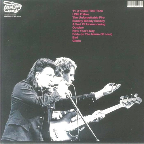 U2 - BLOODY BOLOGNA Live At Teatro Tenda  VINYL RECORD  NEW SEALED SHIPS TODAY