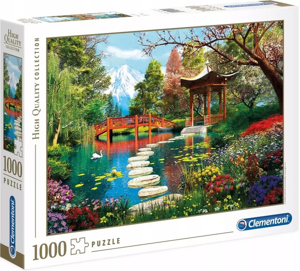 Puzzle 1000 ElementóW. High Quality Collection. Ogrody Fuji Clementoni-image