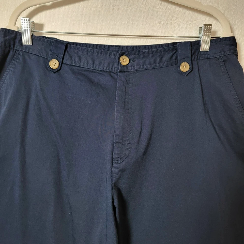 White Stag Womens Pants Plus Sz 20W Average Stretch Casual Wear Navy Blue - Image 4 of 4