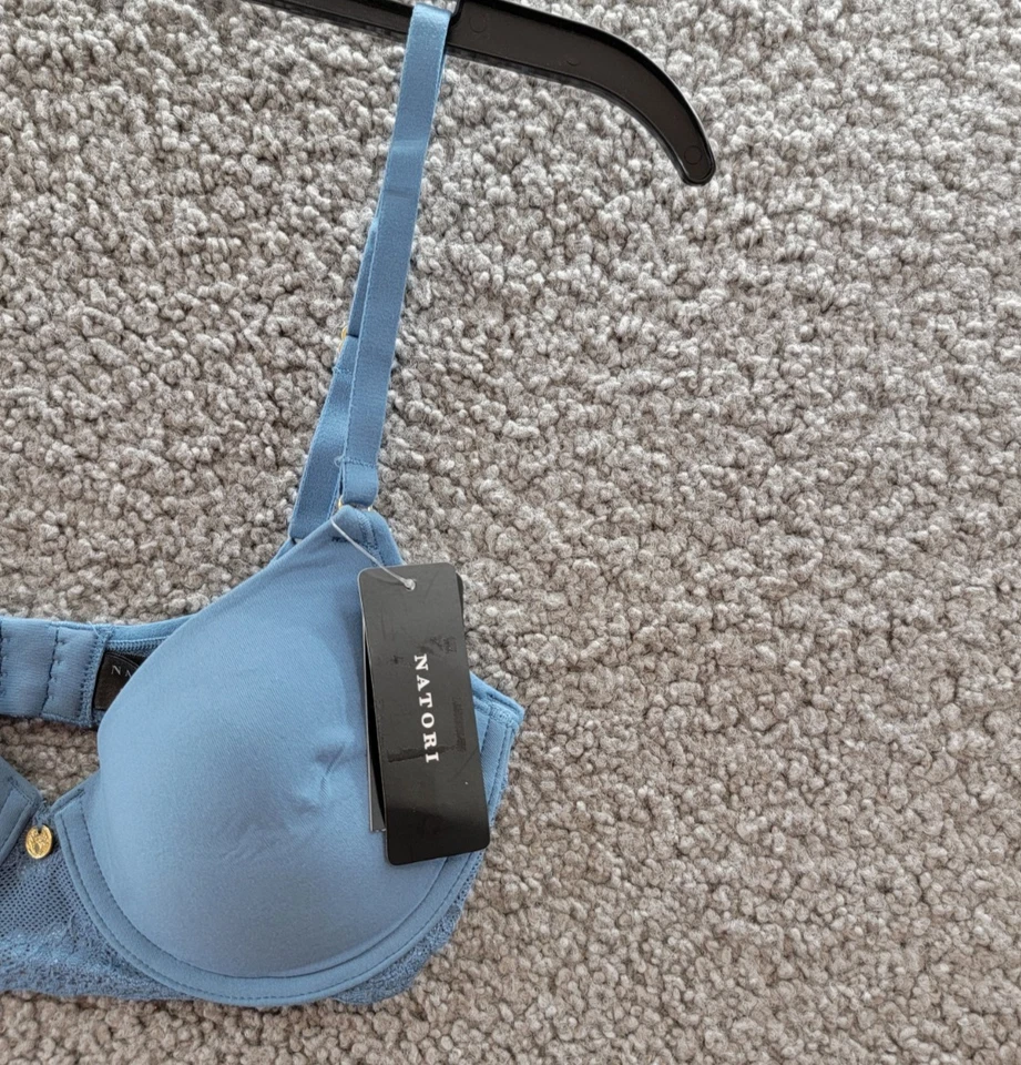 Sujetador Natori Bliss Perfection Todo el Día Con Aros Contorno Para Mujer 30B Junto a la Piscina Sólido Foto 4 de 4