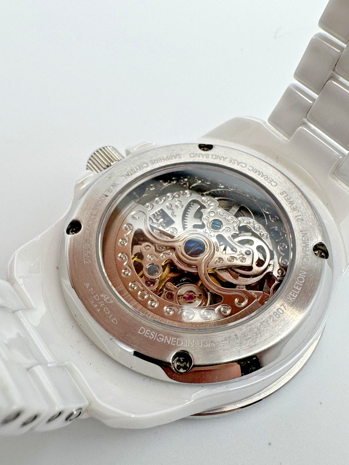 Android Women’s Divemaster Automatic Skeleton Wat… - image 5