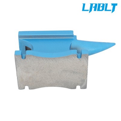 LABLT 99 lb Blacksmith Anvil Cast-Iron 45 kg Heat Treated Long Round Horn