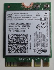 INTEL WIRELESS-AC 3165 3165.NGWG DUAL BAND 1X1 AC BT M.2 BROWN BOX