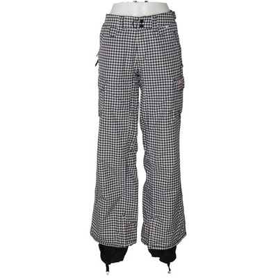 Foursquare, Schneehose, Größe: S, Schwarz/Weiß, Polyamid/Polyester, Damen #mAB