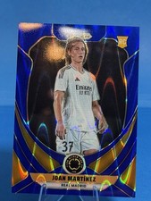 2025 Panini Prizm Joan Martinez #163 RC Blue Seismic Prizm /275￼￼