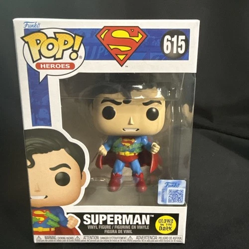 Funko Pop! Vinyl: DC Comics - Superman #615 Glow In The Dark (Heroes)
