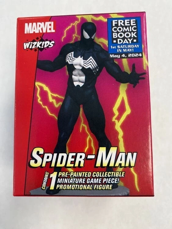 2025 WIZKIDS FREE COMIC BOOK DAY SYMBIOTE SPIDER MAN HEROCLIX FCBD MARVEL FIGURE