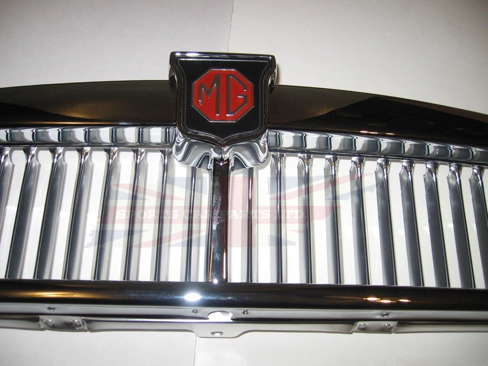 Nuevo conjunto de rejilla delantera de metal cromado MG MGB 1963-1974  Foto 2 de 4