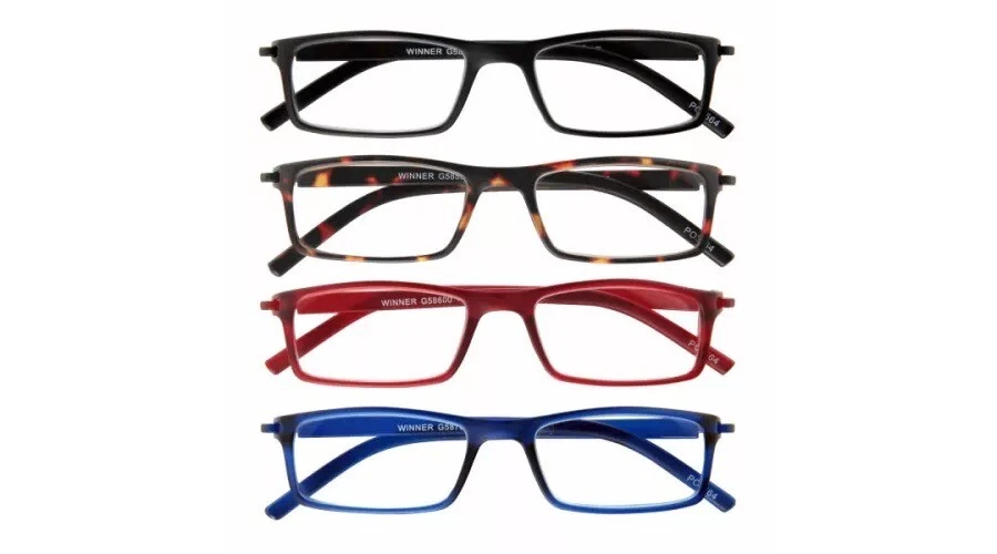 Lesebrille Herren Schwarz Braun Rot Blau Herren I Need You Winner Design SALE