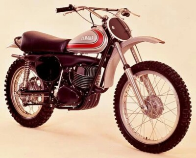 1972 Yamaha DT2MX 250 (Gray-Red) MX Motocross POSTER 24 X 36 INCH
