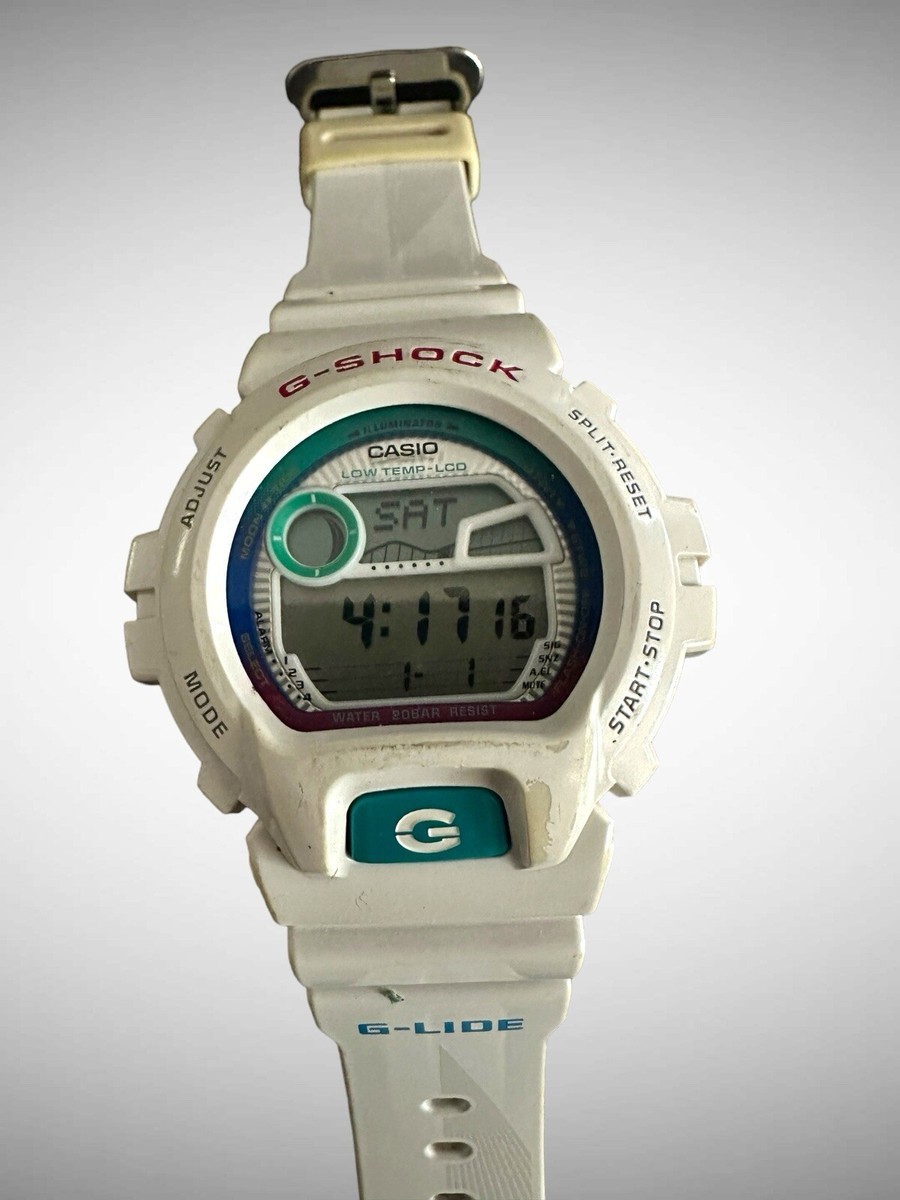 Casio G-Shock GLX-6900 G-Lide Quartz Digital White Watch New Casio G-Shock GLX-6900 G-Lide Quartz Digital White Watch New