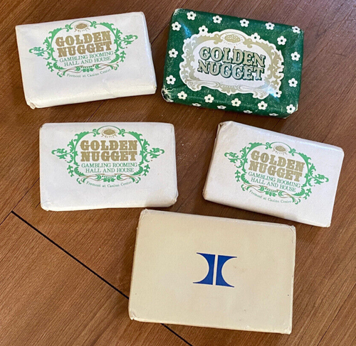 Vintage Golden Nugget Casino Seifen & Hilton Hotels Lot Las Vegas